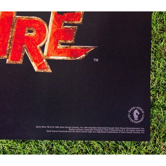 Pam Anderson Barb Wire Movie Poster Dark Horse 1996 #2983 Licensed - Picture 10 of 10